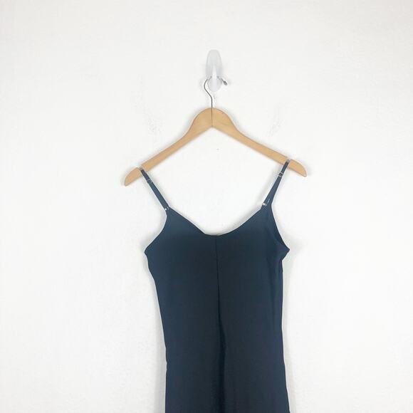 Commando Control Black Two-Faced Tech Control Full Slip Dress Large Shape-wear - Picture 11 of 13